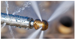 Rotary Tube CleaningSmall-diameter pipe cleaning head